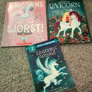 Uni the Unicorn hardcover Amy Krause Rosenthal bonus! Unicorns are the Worst!